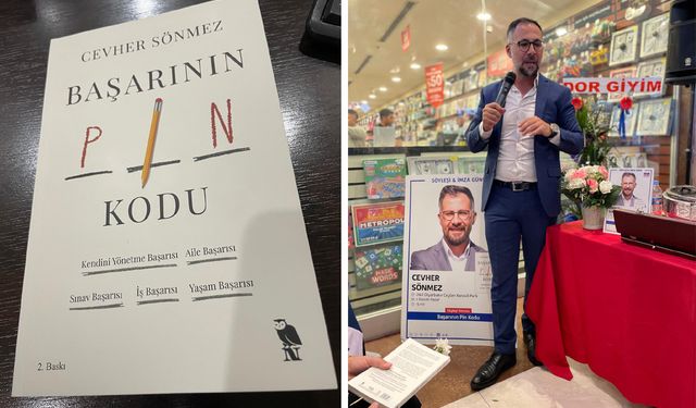 Cevher Sönmez’in söyleşi ve imza günü büyük ilgi gördü