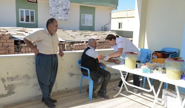 Diyarbakır’da hepatit testleri evde yapılıyor