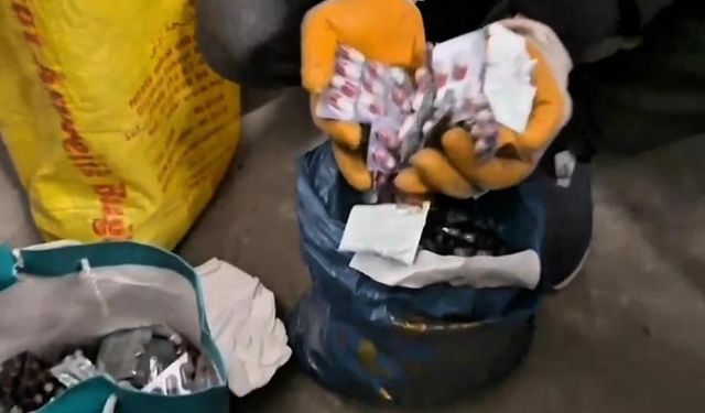 Oto lastiklerinin içinde uyuşturucu sevkiyatı