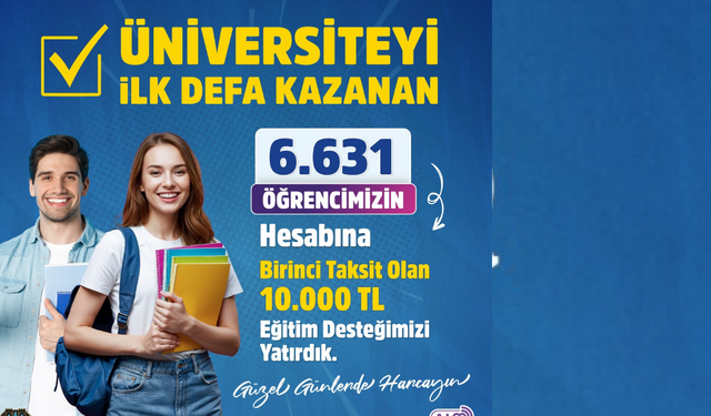 Diyarbakır’da üniversiteyi ilk kez kazanan öğrencilere destek