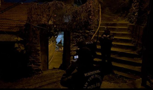 Bahçeye çıkan yaşlı kadın hayatının şokunu yaşadı