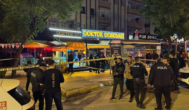 Restoranda silahlı kavga: 1 ağır yaralı