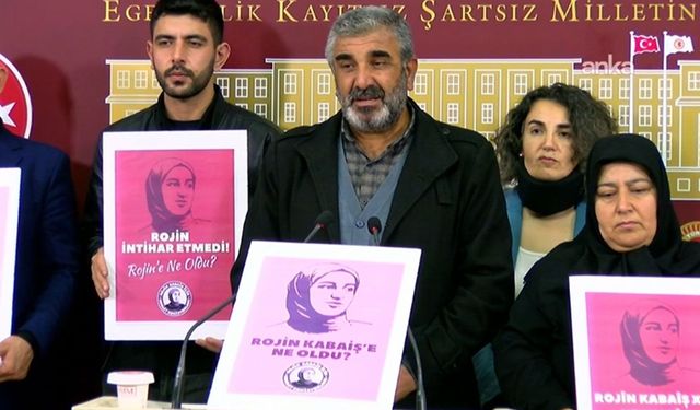 Rojin Kabaiş’in ailesi Meclis’te: Bu bir cinayettir