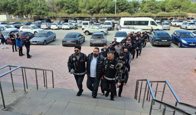 Suç örgütlerine geçit yok: 10 gözaltı