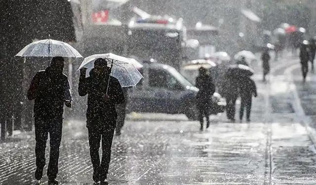Meteoroloji sağanak geliyor diye uyardı