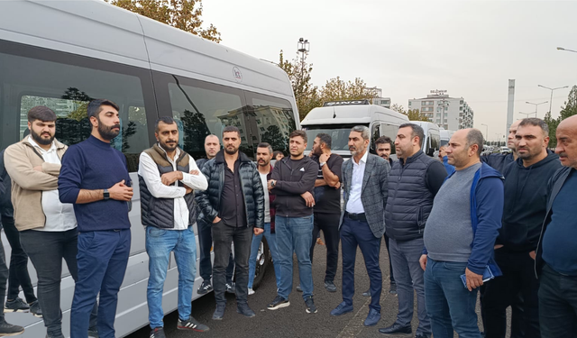 Diyarbakır servisçileri ayakta