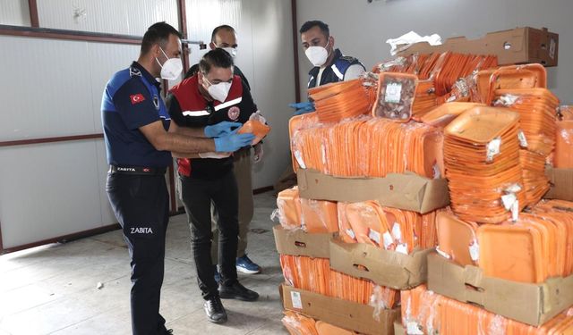 25 ton son kullanma tarihi geçmiş tavuk ürünü imha edildi