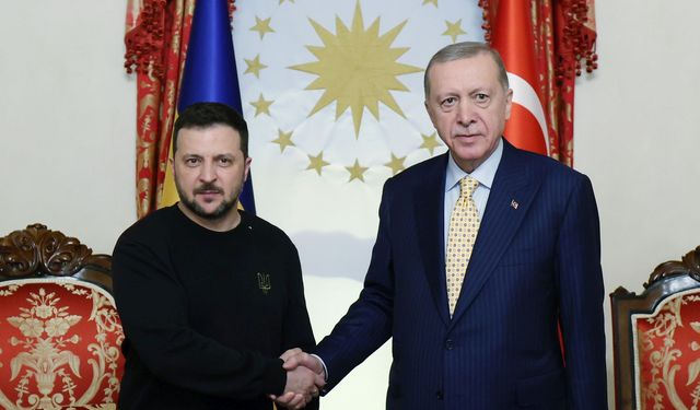Zelenski, Cumhurbaşkanı Erdoğan ile bir araya geliyor