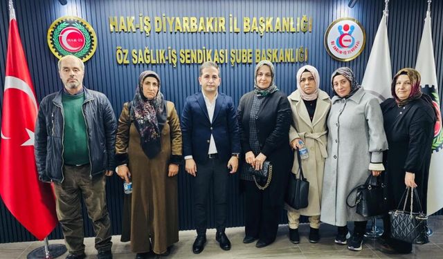 Diyarbakır’da kadın çalışanlardan Aküzüm’e ziyaret