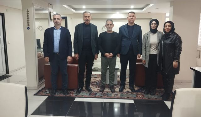 AK Parti Yenişehir İlçe Başkanlığı’ndan Öz Diyarbakır Gazetesi’ne ziyaret