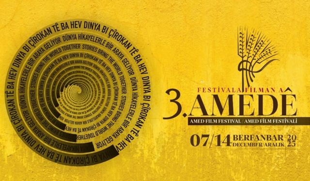 3. Amed Uluslararası Film Festivali kapılarını açıyor!