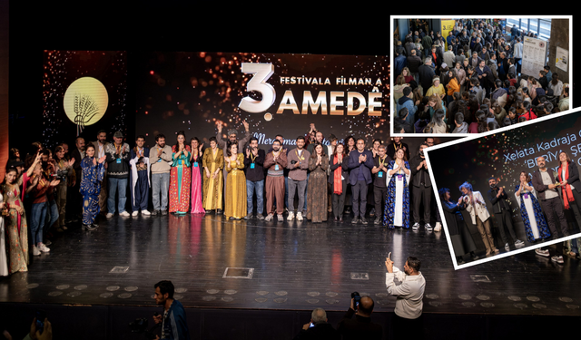 Amed Uluslararası Film Festivali görkemli ödül töreniyle sona erdi