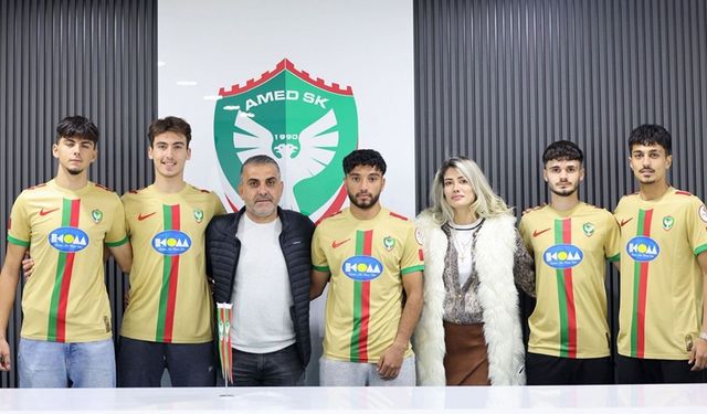 Amedspor Akademisi’nden profesyonel arenaya büyük adım