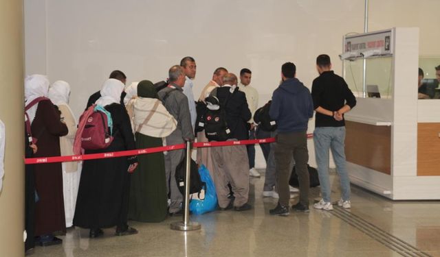 Suudi Arabistan’dan Şırnak’a ilk uçak seferi gerçekleşti