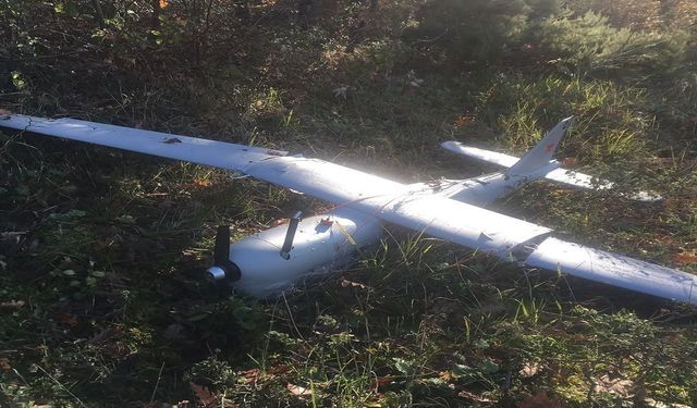 Kırsal alana İHA düştü