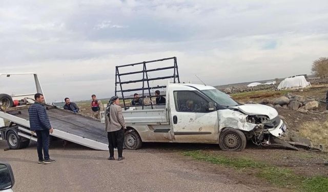 Diyarbakır'daki kazada 1 kişi yaralandı