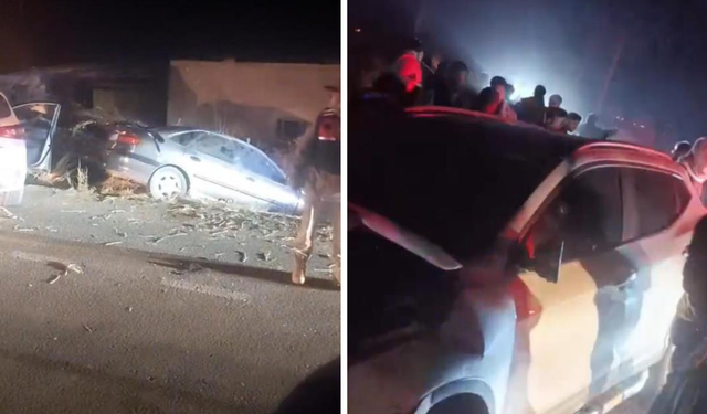 Şanlıurfa'da iki otomobil çarpıştı: Ölü ve yaralılar var