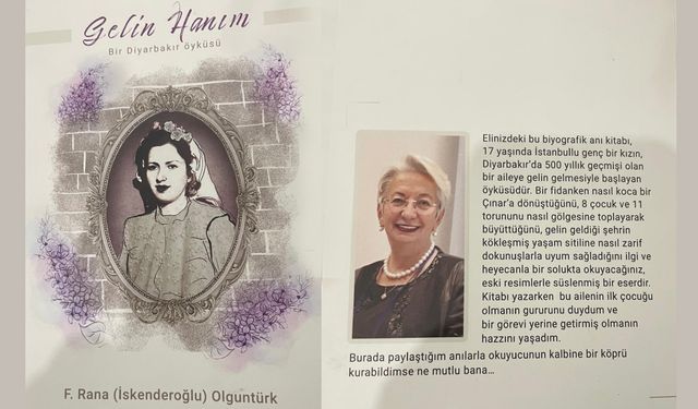 Diyarbakırlı yazar Olguntürk’ün yeni kitabı çıktı