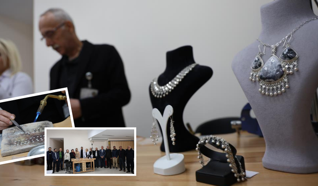 Diyarbakır’da bir ömür altınla işlenen zanaat, sınıflara taşındı