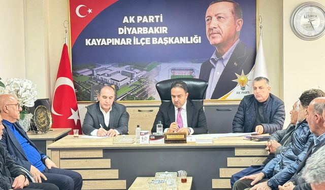 AK Parti Diyarbakır Kayapınar’da seçim var gibi sahada