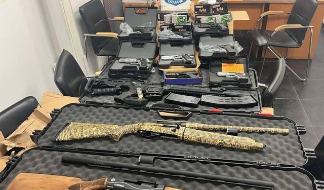 Sınırda büyük operasyon: Kaçak silah sevkiyatı son anda durduruldu