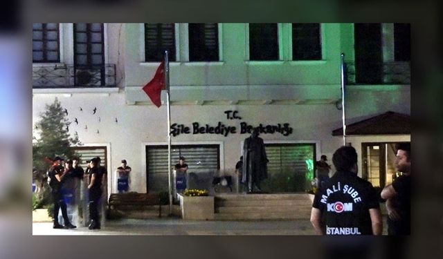 Şile Belediyesi’ne ikinci operasyon: Çok sayıda gözaltı