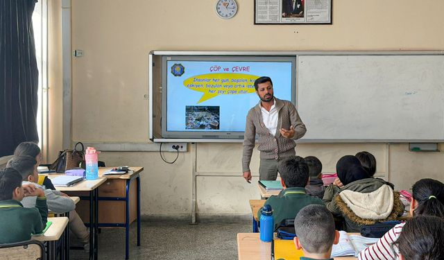 Diyarbakır’da miniklere “Yeşil Gelecek” eğitimi