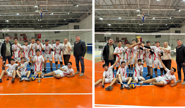 Şehit Şehmus Karakut Ortaokulu voleybolda Diyarbakır şampiyonu oldu!
