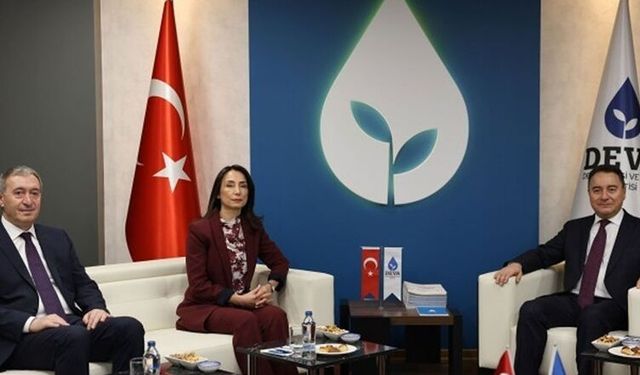 DEM Parti Eş Genel Başkanları Ali Babacan’la görüştü