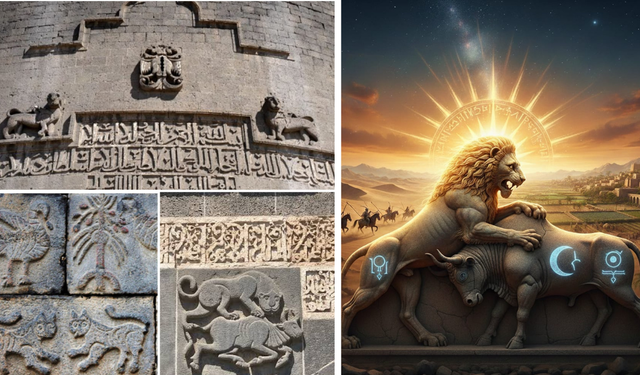 Diyarbakır Ulu Cami’de Aslan ve Boğanın bin yıllık mesajı