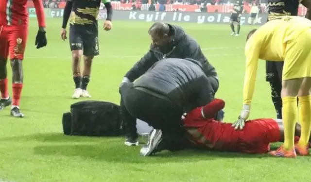 Amedsporlu Moreno hastanelik oldu: Dudak bölgesine 25 dikiş atıldı