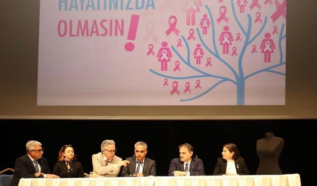 Diyarbakır’da hekimler meme kanserine karşı sahada