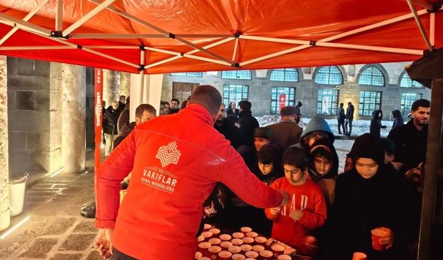 Diyarbakır Vakıflar Bölge Müdürlüğü, 4 ilde 8 bin 500 kişi ikramda bulundu