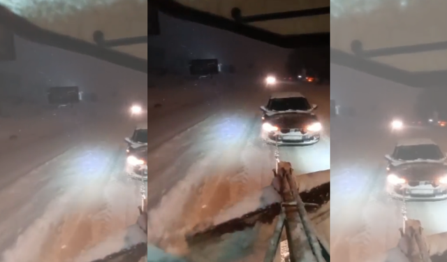 Diyarbakır’da ekipler gelmedi, çiftçi yolu açtı!