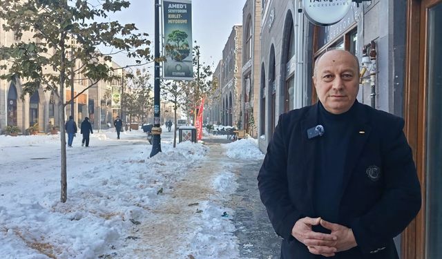 Diyarbakır’da kar krizi: DİKTUM-DER Başkanı Aksu’dan yetkililere sert çıkış