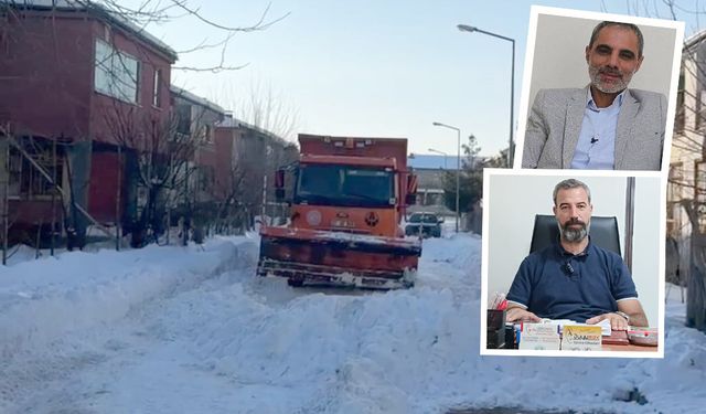 Diyarbakır Kayapınar’da kar krizi Muhtar Hakaret İddiasında bulundu!