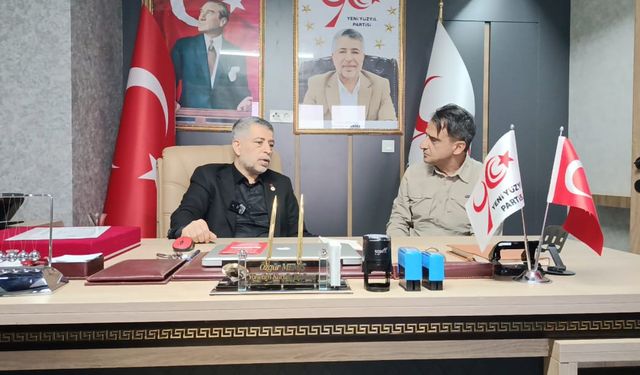 Yeni Yüzyıl Partisi Genel Başkanı Aslan;  Kürtler külliyeye Değil, külliye Kürtlere hizmet edecek