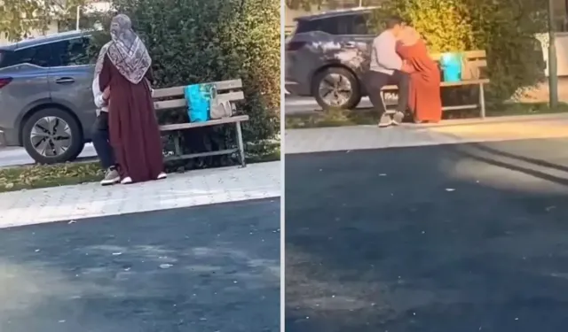 Parkta skandal görüntüler: Sosyal medya ayağa kalktı