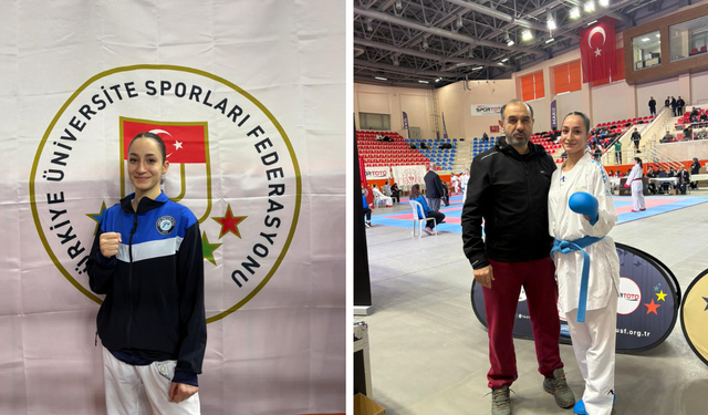 Diyarbakırlı Milli Karateci Kızılaslan, Türkiye 3’üncüsü Oldu