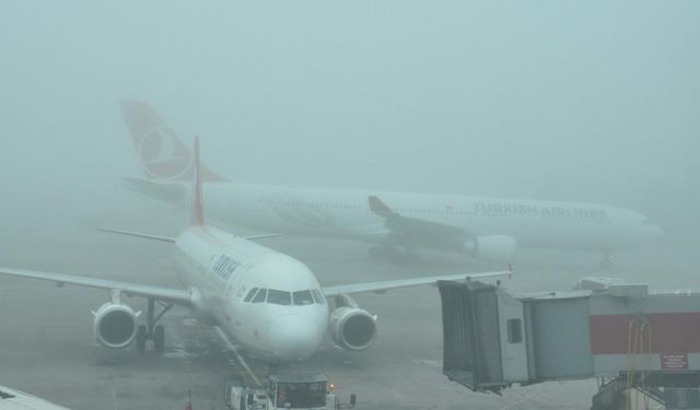 Diyarbakır’da yoğun sis nedeniyle uçuşlar kısıtlandı!