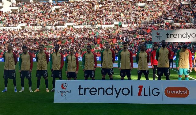 Amedspor evinde liderliği kaybetti: 1-1