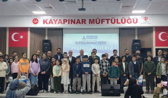 “Aydınlık Yarınlara” Kitap Okuma Yarışması; Türkiye birincileri Diyarbakır’dan!