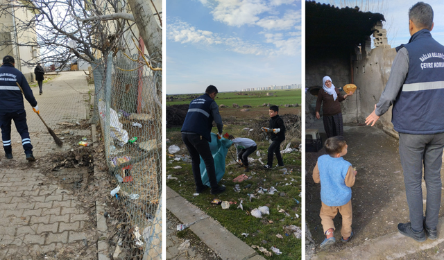 Diyarbakır’da mahalle ruhu canlandı: Afet Evler’de toplu temizlik