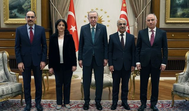 Erdoğan ile İmralı Heyeti görüştü