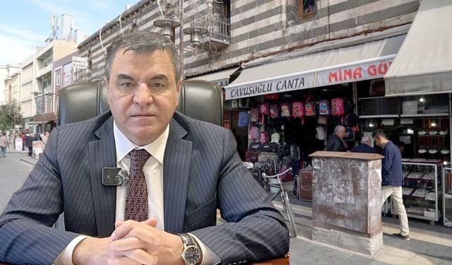 DESOB Başkanı Ebedinoğlu Diyarbakır’dan seslendi: Esnaf ayakta kalmakta zorlanıyor