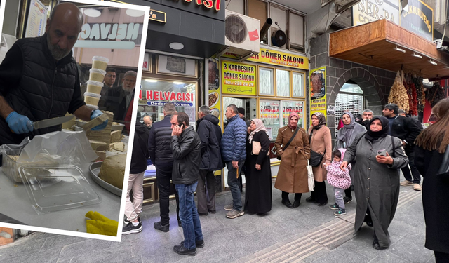 Diyarbakır’da Ramazan bereketi: Tahin ve helvaya yoğun ilgi