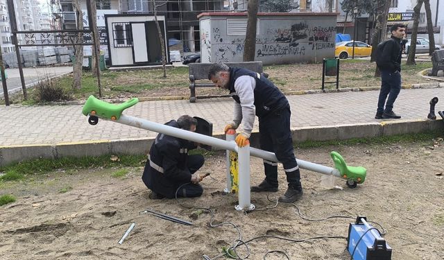 Diyarbakır’daki parklar baştan aşağı yenileniyor