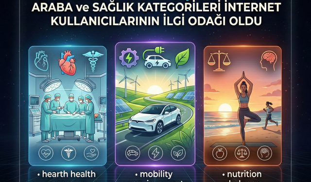 Gündemde Sağlık ve Yaşam: Ameliyat, Araba ve Sağlık Kategorileri İnternet Kullanıcılarının İlgi Odağı Oldu