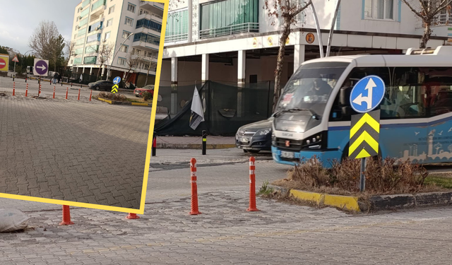 Diyarbakır’da tabela bilmecesi; Dönüş var mı, yasak mı?