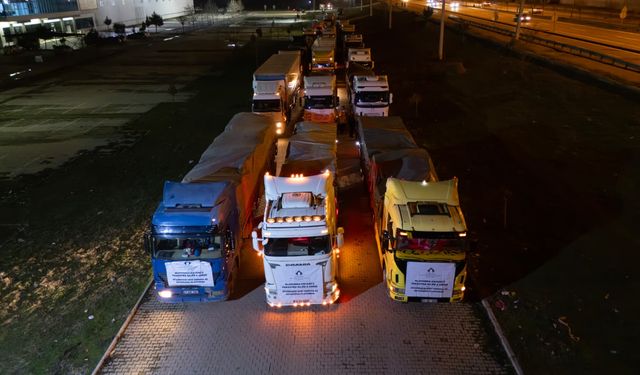 Diyarbakır’dan sınırı aşan dayanışma: 25 TIR Kobanê’de